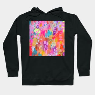 Super Bright Abstract Hoodie